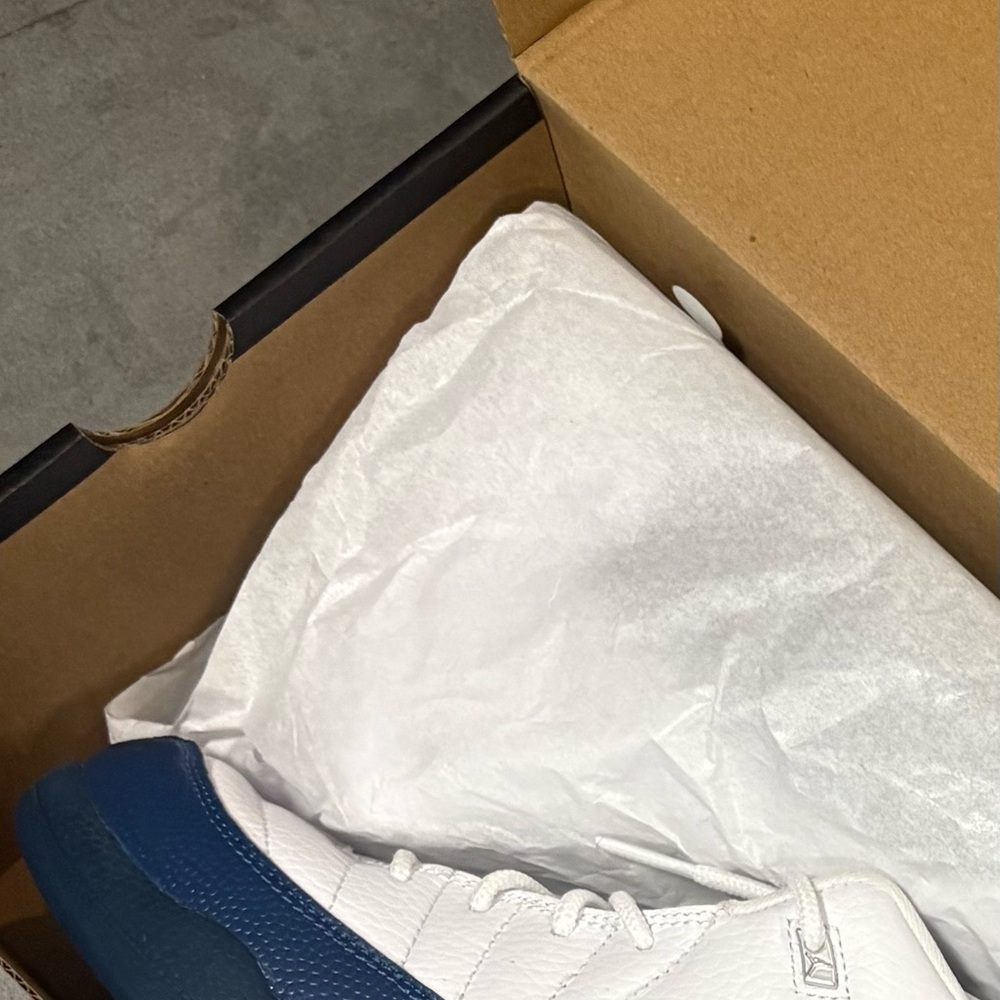 Jordan Kids Sneakers White and Blue